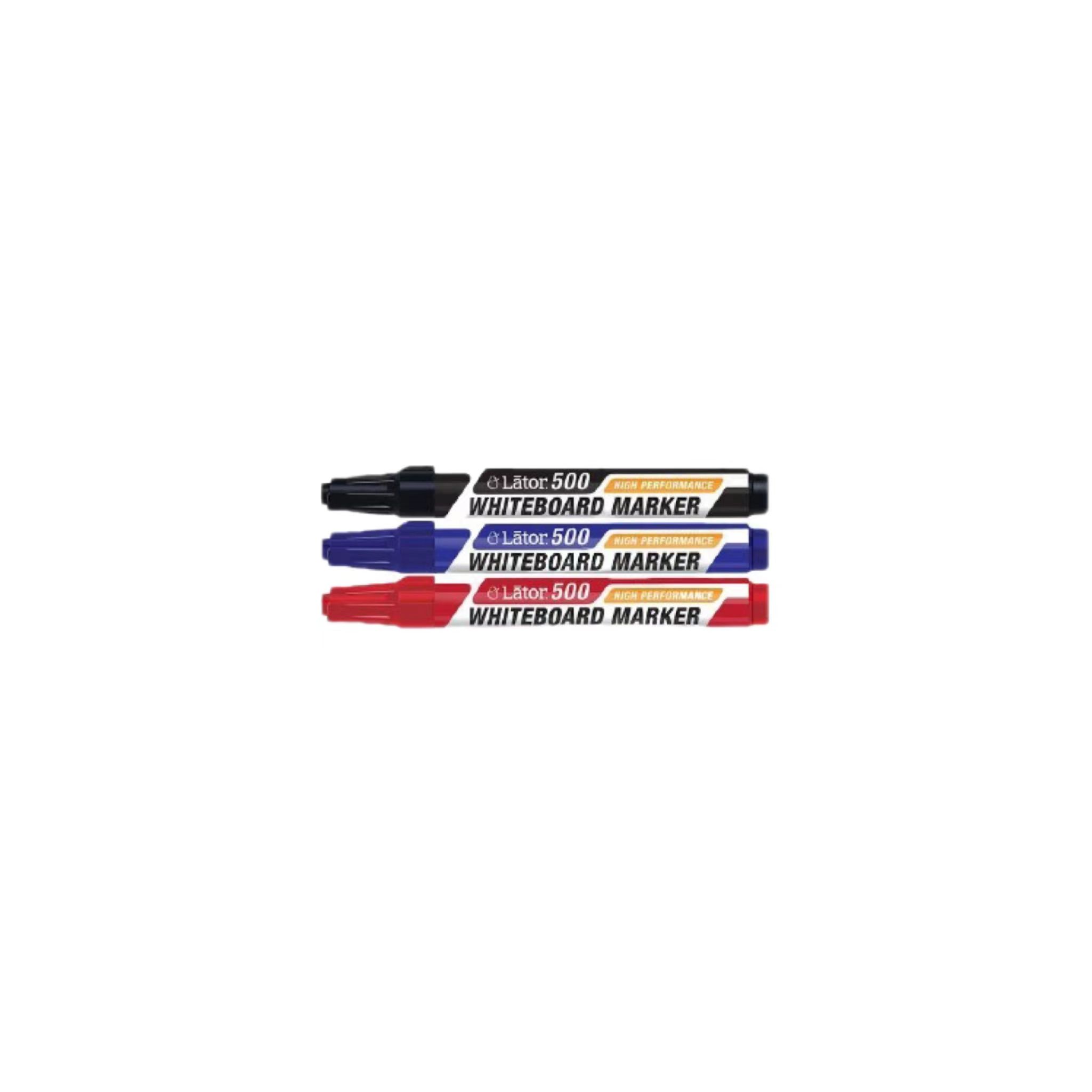 LATOR WHITEBOARD MARKER L500 BK/BU/RD
