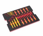 Insulated VDE 17-Piece Tool Set in Foam 2