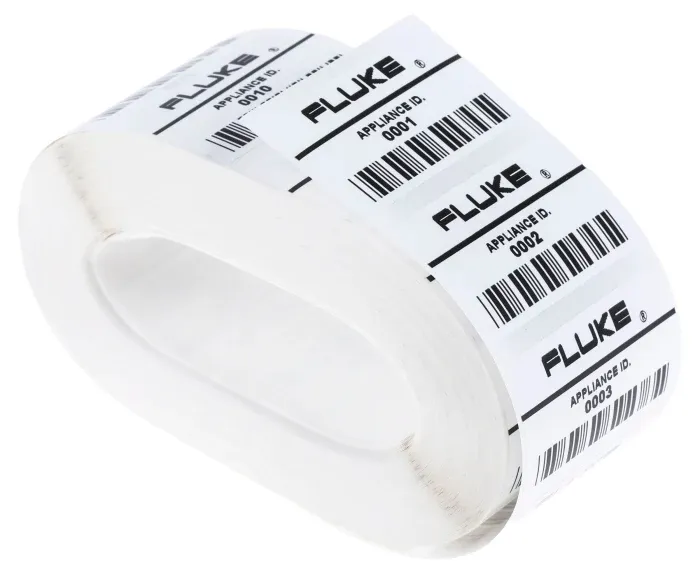 Fluke PATAC APP1000 Barcode Appliance Number Labels 0 - 1000
