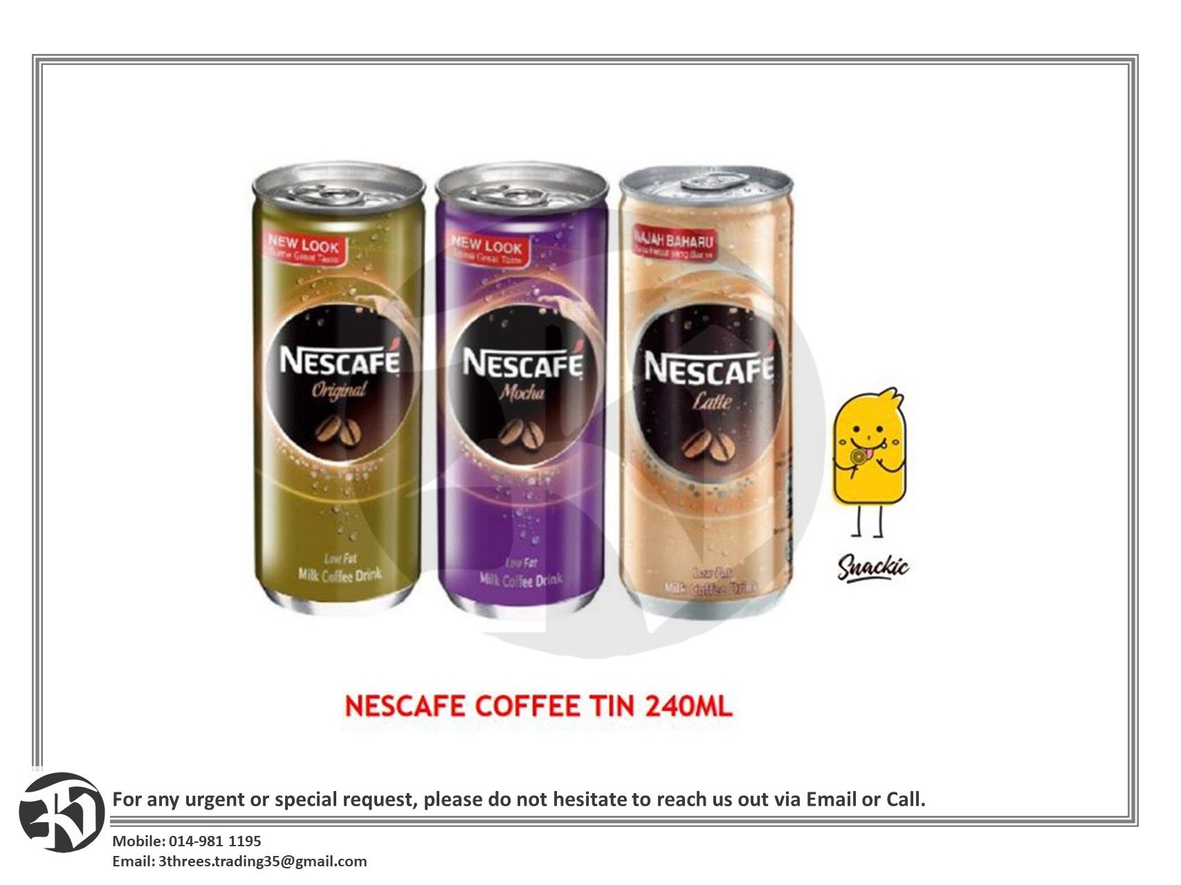 NESCAFE CAN 240ML