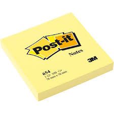Post-It Note 3"x3" Yellow