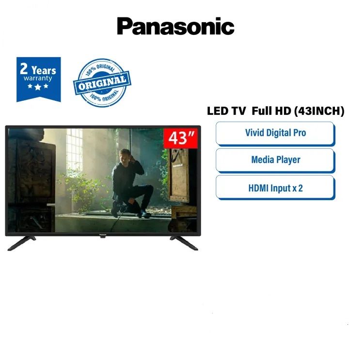 PANASONIC *PANASONIC 43" LED TV TH-43H410K (Vivid Digital Pro)