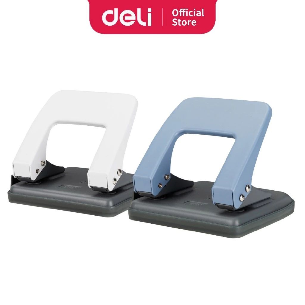 Deli 2-Hole XL Paper Puncher (6mm x 80mm/max. 20 Sheets x 80g)