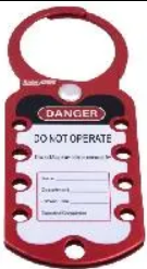 SAFETYWARE 9-Hole Aluminium Lockout Hasp