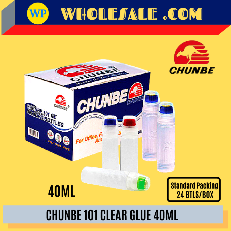 CHUNBE 101 GE CLEAR GLUE 40ML聽/ Chunbe / Glue / Clear Glue / 40ML / Chunbe 101 / CHUNBE 101 GE CLEAR GLUE