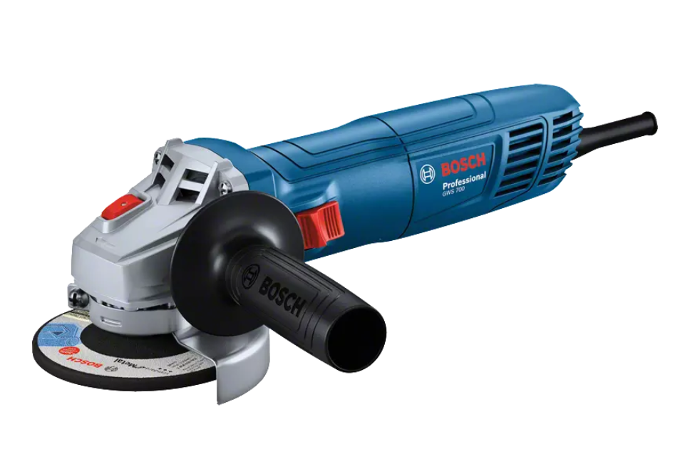 Bosch GWS 700 - Professional Angle Grinder - 700W / Angle Grinder / Handheld Cutting & Polishing Machine / Power Grinder / Metal Cutting / Saw / Power Tool