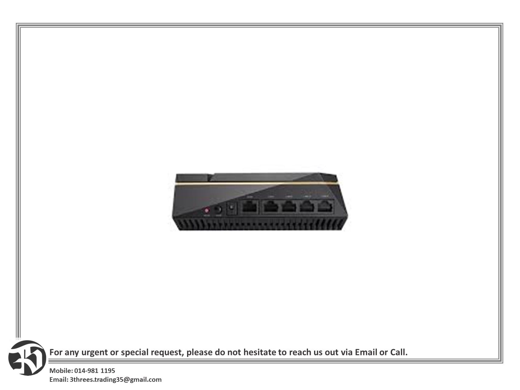 Asus RT-AX92U Mesh WiFi System (2 Pack) AX6100 AiMesh Wireless Router AX92U RTAX92U