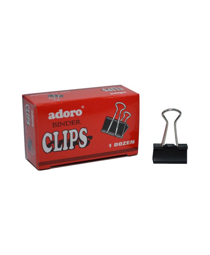 Adoro Binder Clip 15mm 12 pcs/box Clip