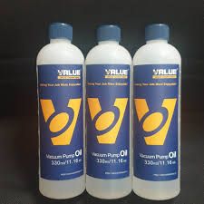VALUE Original Vaccum Pump Oil (330ml/11.16oz) (3 Botol)