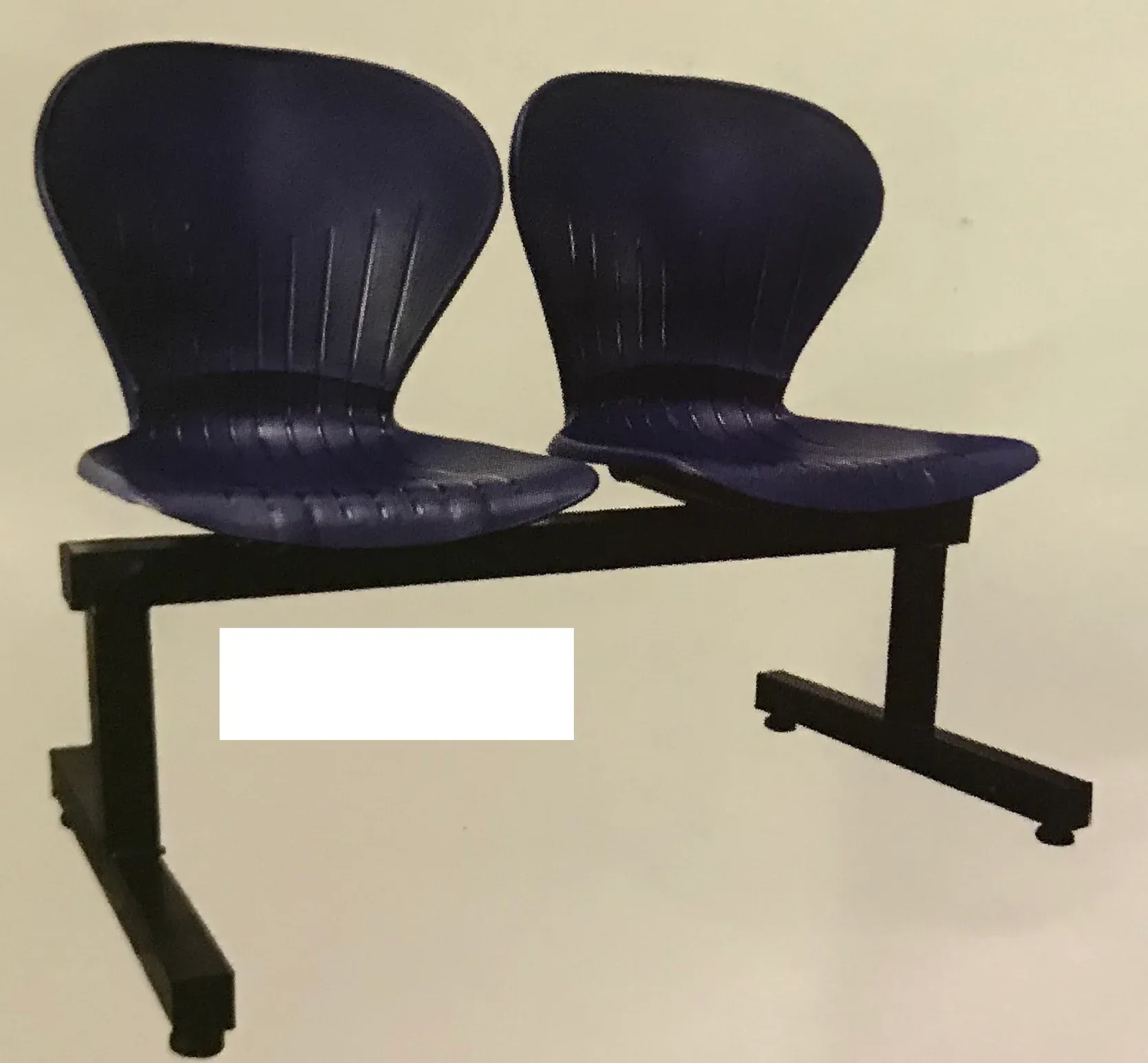 SHELL 2-SEATER LINK CHAIR