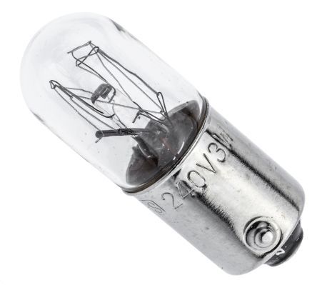 SCHNEIDER *Schneider Electric BA9s Indicator Light, Clear, 24 V ac/dc - DL1CE024