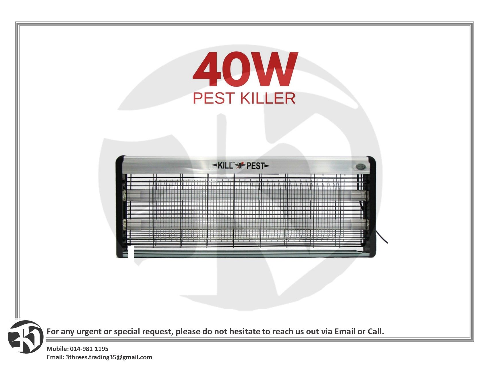 Pest Killer 40W UV light
