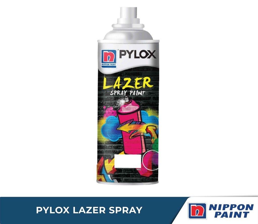 Nippon Pylox Lazer Spray Paint (black)
