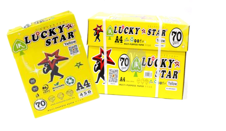 LUCKY STAR 70GSM PAPER A4 450’S