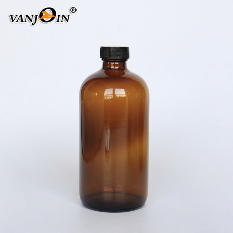 sampling glass bottle 500ml colour amber