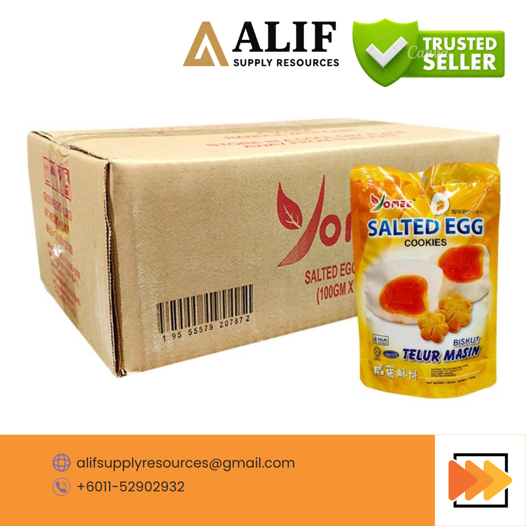 YOMEE BISKUT TELUR MASIN 12'S 100G