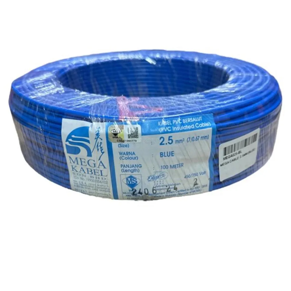SE SETIA ELECTRIC 2.5MM 1 METER CABLE BLUE