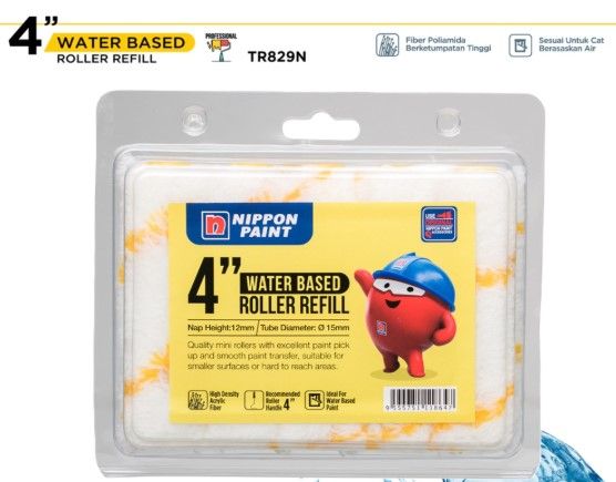 Nippon Paint 4" Paint Roller Refill (Water Based)