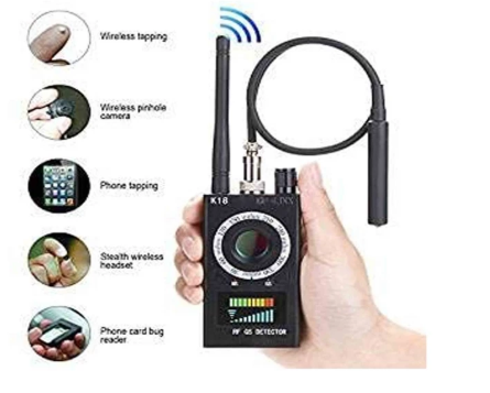 K18 GPS / SPY/ MONITOR DETECTOR GPS ANTI SPY RF DETECTOR