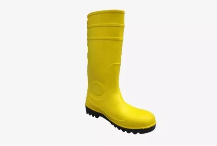 HERCULES OCHA YELLOW SAFETY RAIN BOOT WITH STEEL TOE & PLATE