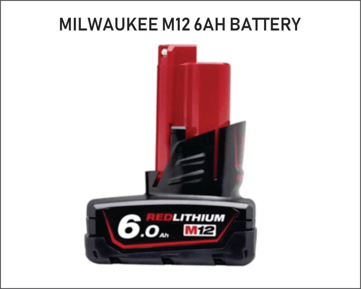 Milwaukee M12™ 6.0Ah REDLITHIUM™-ION Battery M12 B6