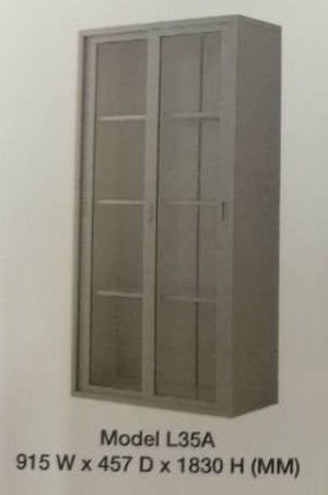 LION Full- Height Sliding Glass Door Cupboard