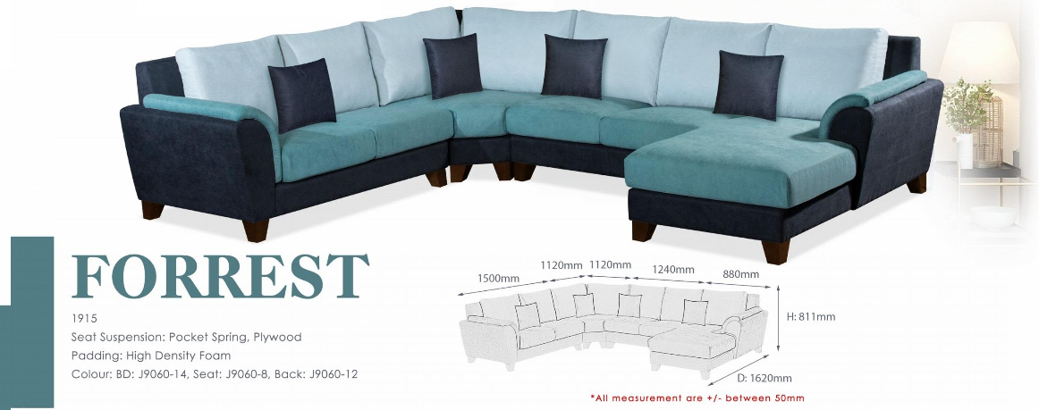 ITA OFFICE SOFA SET - FORREST 1915