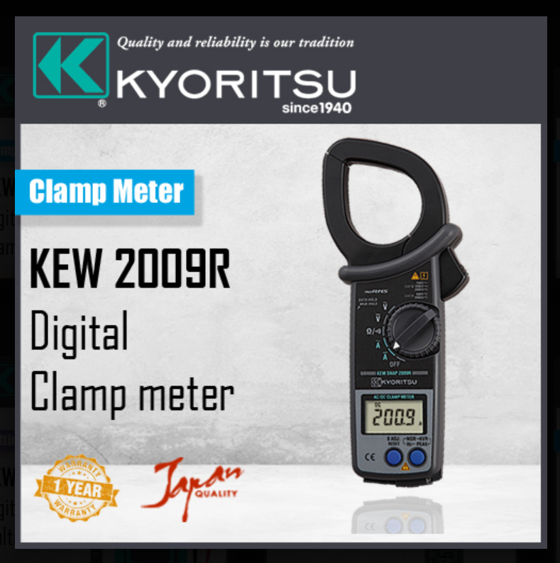 KYORITSU 2009R DIGITAL AC/DC CLAMP