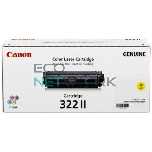 CANON CART 322 II YELLOW