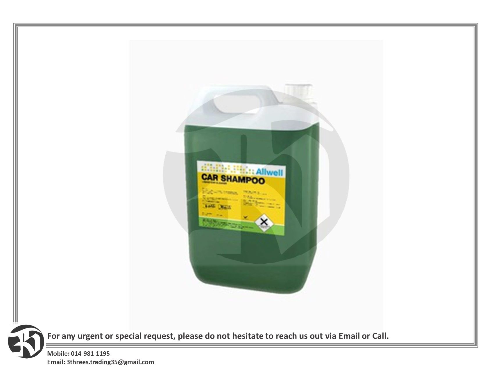 Car Shampoo 10 Liter