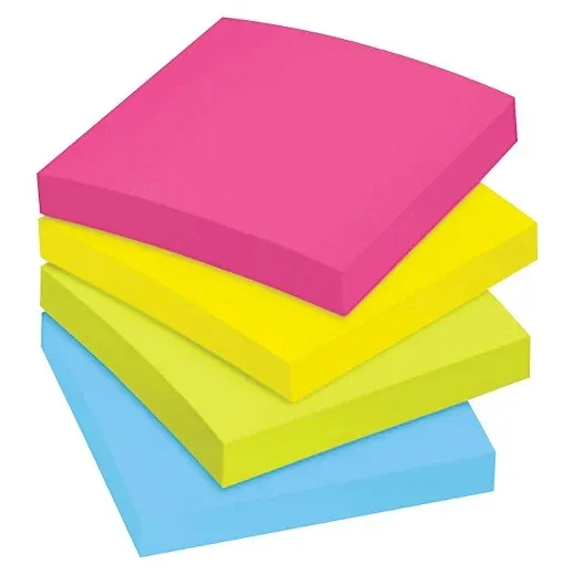 Stick Note 3x3 (Cyber Green/ Pink / Red / Yellow)
