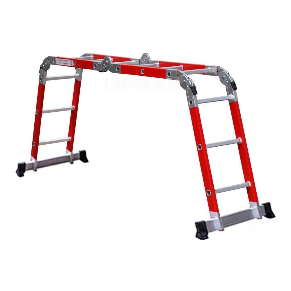 Fiberglass Heavy Duty 12 Step 3.5 Meter Multipurpose Ladder ( FAZ-4X3 )