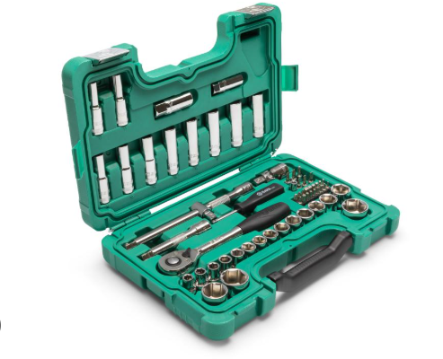 Sata 60PC. 1/2” DR. SOCKET SET (METRIC)