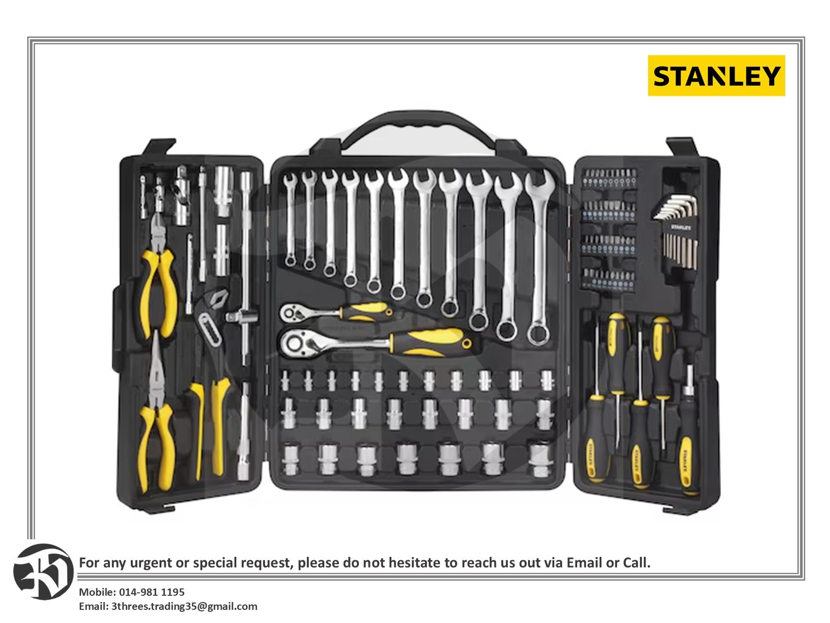Stanley 110Pcs Multi Tool Set