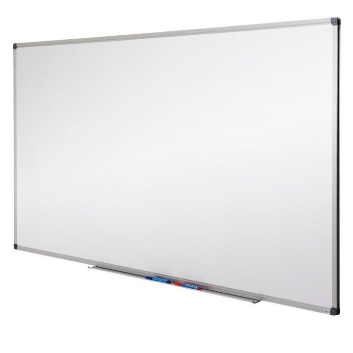 ALUMINIUM FRAME MAGNETIC WHITE BOARD WITH STAND (SIZE: W4' X 5')