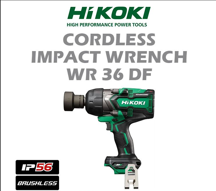 HIKOKI CORDLESS IMPACT WRENCH WR36DF
