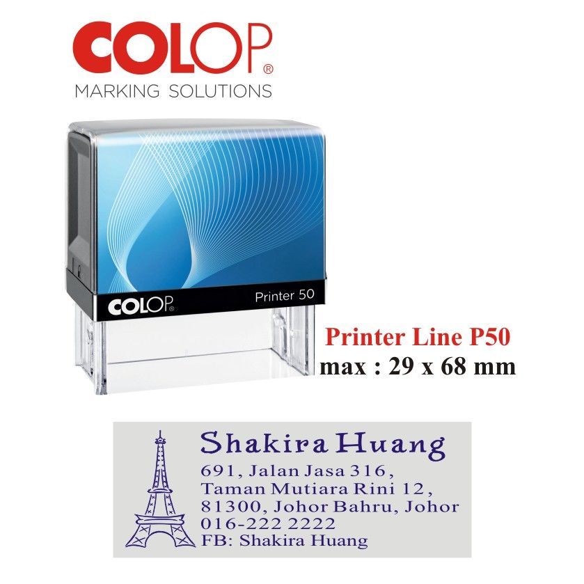 SELF INKING COLOP P50