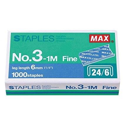 MAX STAPLES NO.3-1M