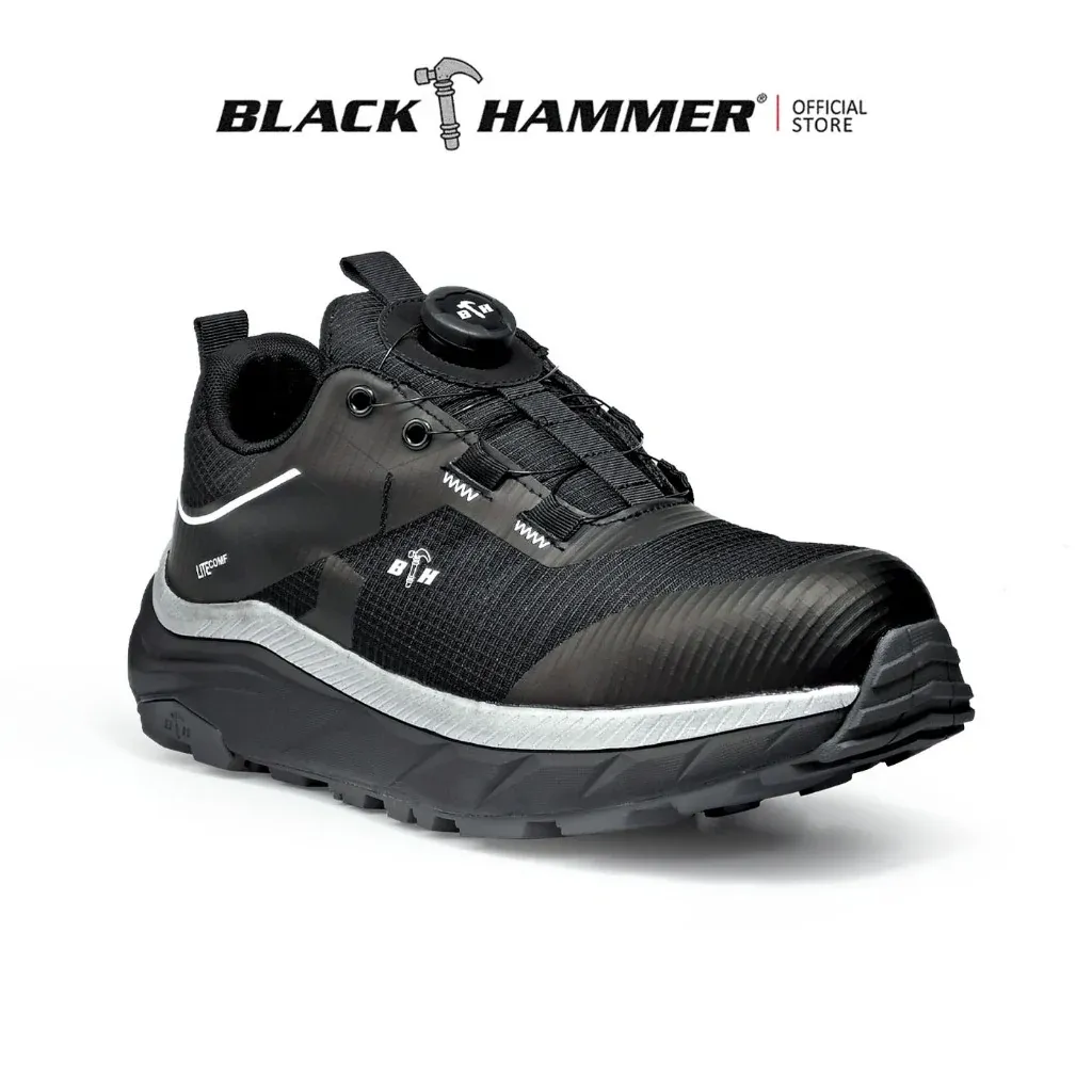 Black Hammer Low-cut Fast Lock Lacing System - Black (EU 39-44)
