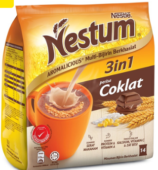 NESTUM 3IN1 CHOCOLATE 14x28G