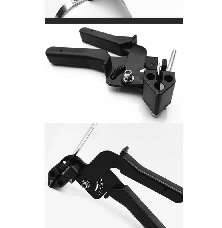 STAINLESS STEEL CABLE TIE TENSIONING TOOLS FOR WIDTH 12MM THICKNESS 3MM MANUAL CUT PRECISE STAINLESS STEEL CABLE TIE