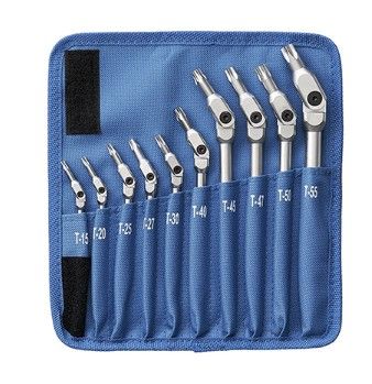 BONDHUS (STARPRO) SWIVEL STAR KEY SET 10 PCS : 00022 (SP10-IC-22)