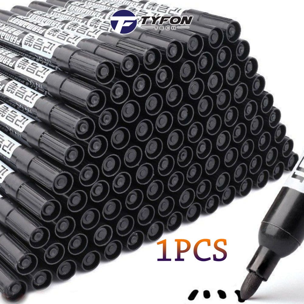 1pcs Permanent Marker Pen Refill Ink Oil-based Waterproof (Black)