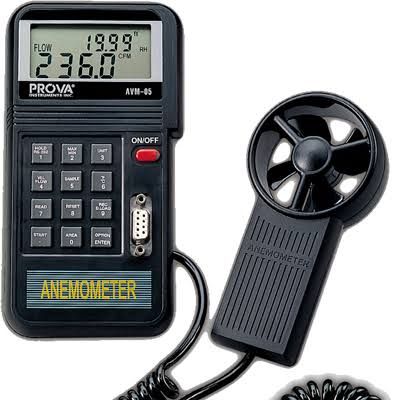 TES FLOW ANEMOMETER WITH