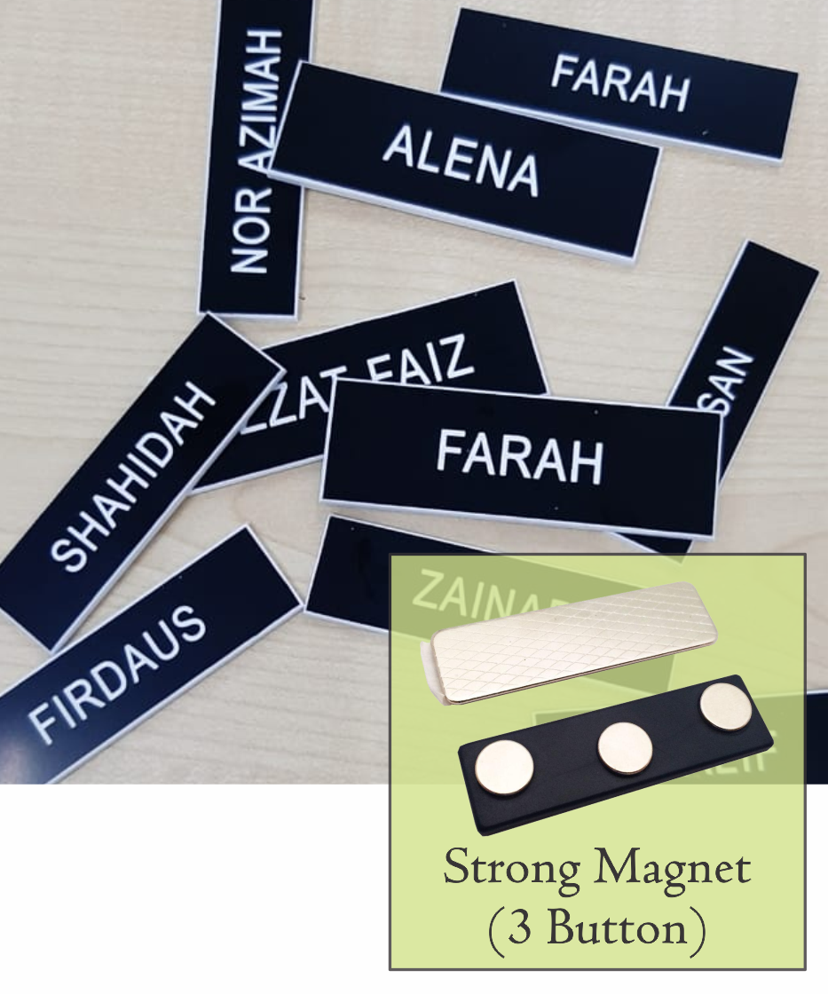 Name Tag (Magnet)