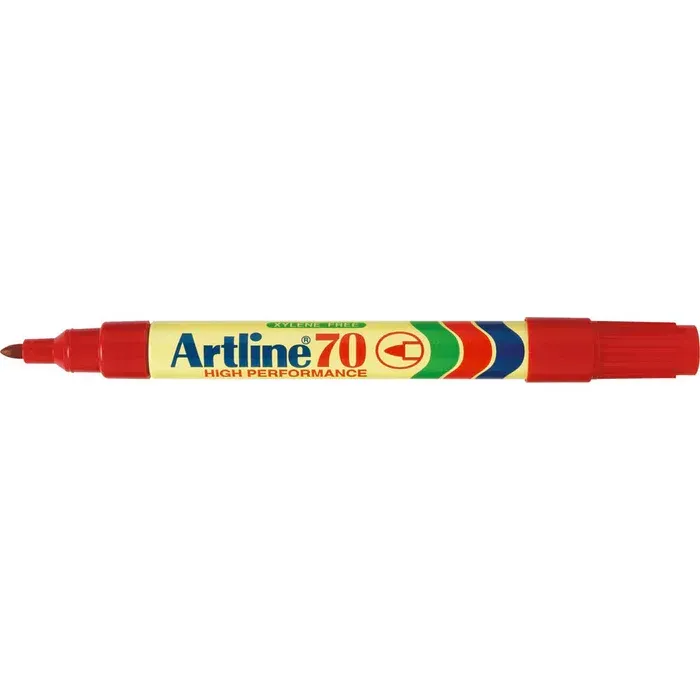 ARTLINE PERMANENT MARKER 70 RED (1PCS)