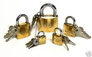 TRI-CIRCLE PADLOCKS (ALL SIZE) original /Tri-Circle /Padlocks /Lock /20mm /25mm /32mm /50mm /63mm /Tri-Circle Padlocks
