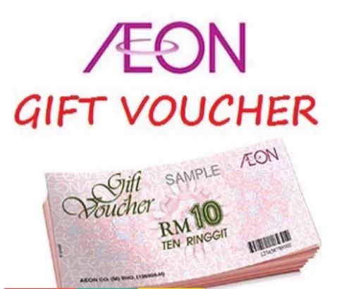 Voucher Aeon RM 10.00