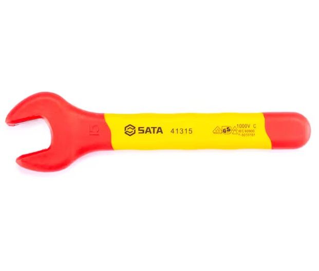 Sata VDE INSULATED OPEN END WRENCH 15MM