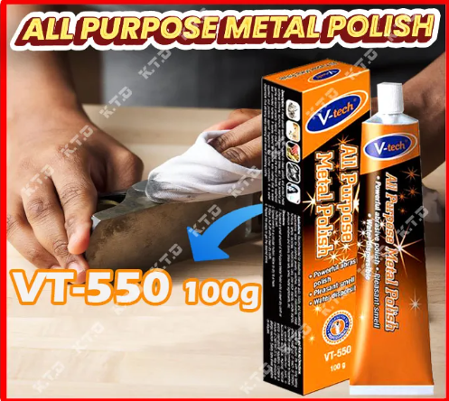 V-TECH ALL PURPOSE METAL POLISH VITASOL_(VT-551,VT-550)